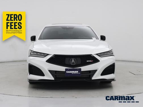 White 2021 Acura TLX Type S