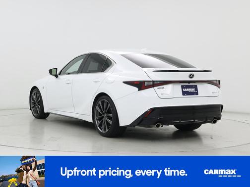 White 2021 Lexus IS 350 F-Sport