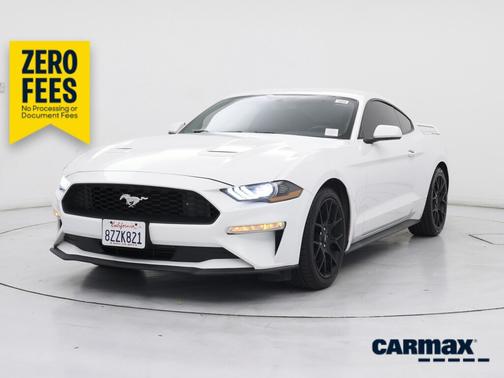 White 2019 Ford Mustang Ecoboost