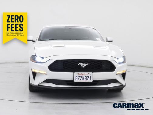 White 2019 Ford Mustang Ecoboost