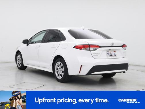 White 2022 Toyota Corolla LE