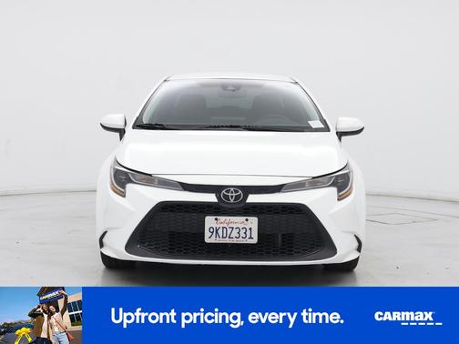White 2022 Toyota Corolla LE