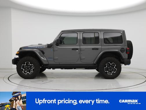 Gray 2023 Jeep Wrangler 4xe Unlimited Rubicon