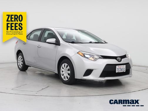 Silver 2014 Toyota Corolla L