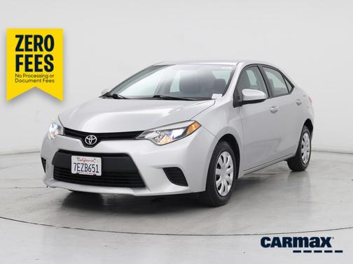 Silver 2014 Toyota Corolla L