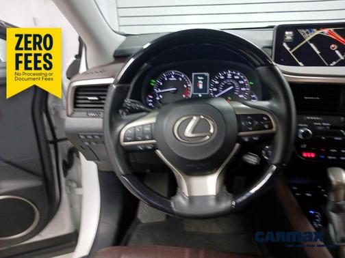 White 2019 Lexus RX 350