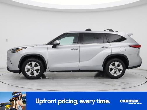 Silver 2022 Toyota Highlander LE