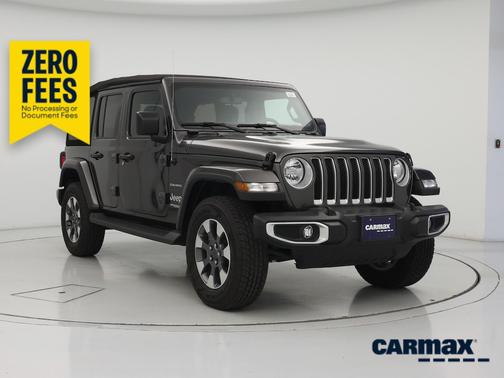 Gray 2022 Jeep Wrangler Unlimited Sahara