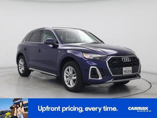 Blue 2023 Audi Q5 S-Line Premium