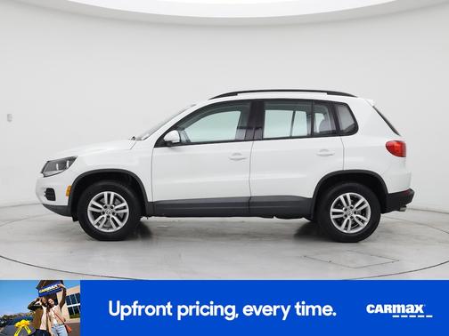 White 2016 Volkswagen Tiguan S