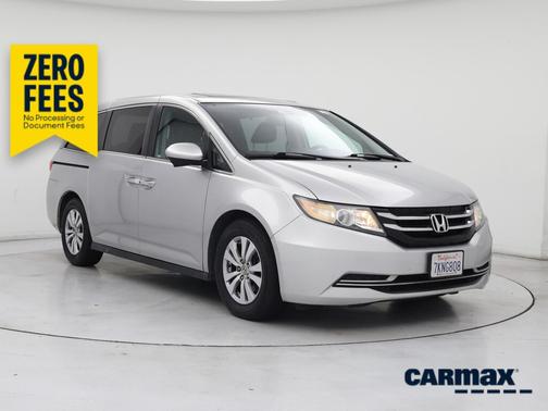 Silver 2015 Honda Odyssey EX-L