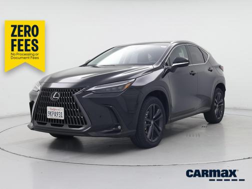 Black 2024 Lexus NX 450h+ Luxury