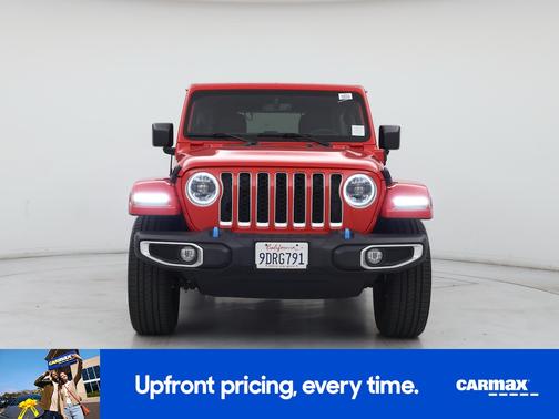 Red 2023 Jeep Wrangler 4xe Unlimited Sahara