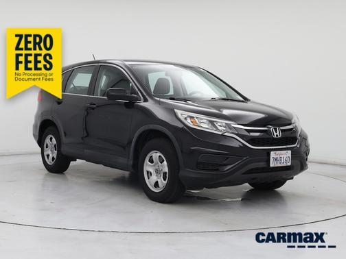 Black 2015 Honda CR-V LX