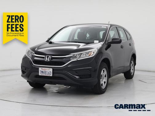 Black 2015 Honda CR-V LX