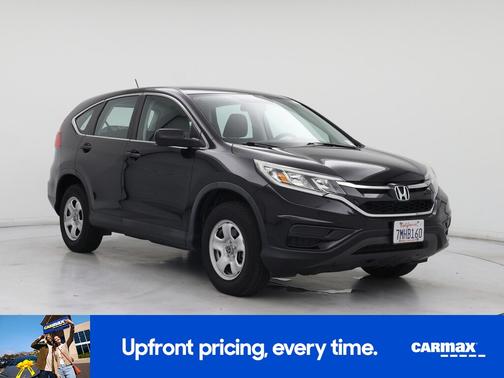 Black 2015 Honda CR-V LX