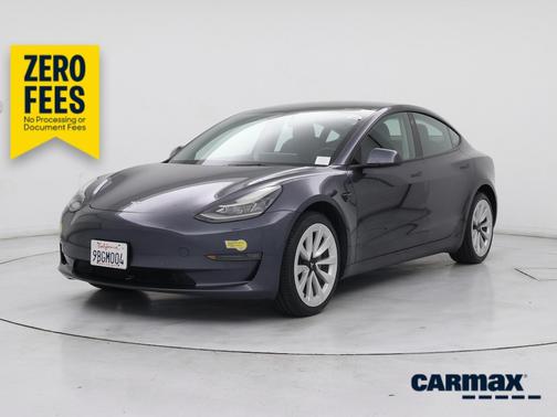 Gray 2022 Tesla Model 3 Long Range