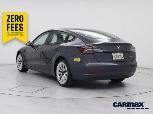 Gray 2022 Tesla Model 3 Long Range