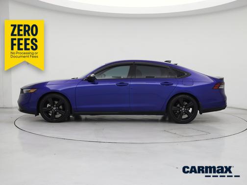 Blue 2024 Honda Accord Hybrid Sport-L
