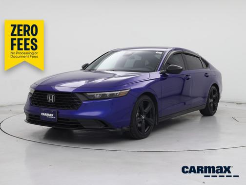 Blue 2024 Honda Accord Hybrid Sport-L
