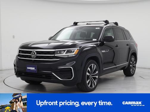 Black 2022 Volkswagen Atlas SEL Premium R-Line