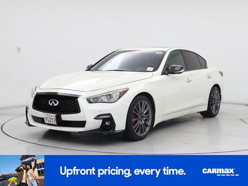 White 2023 INFINITI Q50 Red Sport 400