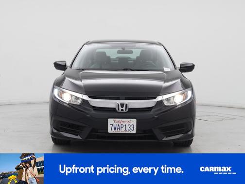 Black 2016 Honda Civic LX