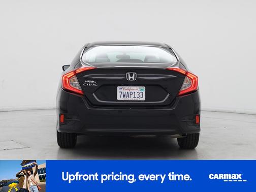 Black 2016 Honda Civic LX
