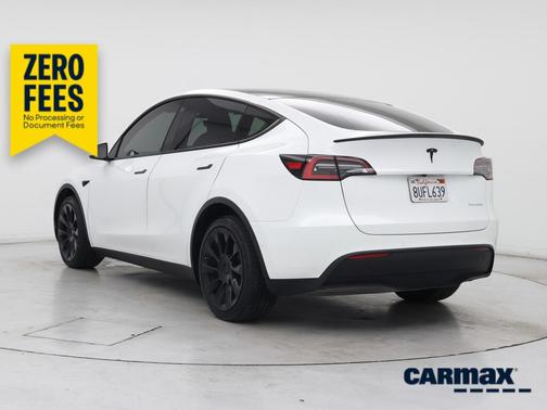 White 2021 Tesla Model Y Long Range