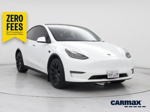 White 2021 Tesla Model Y Long Range