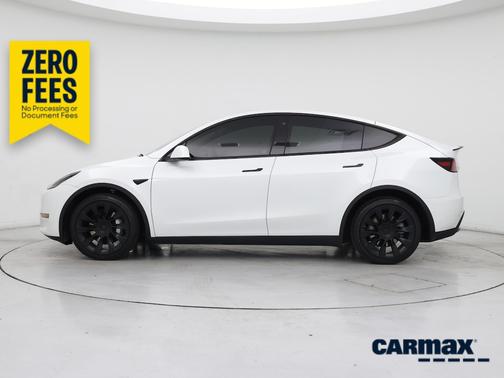 White 2021 Tesla Model Y Long Range