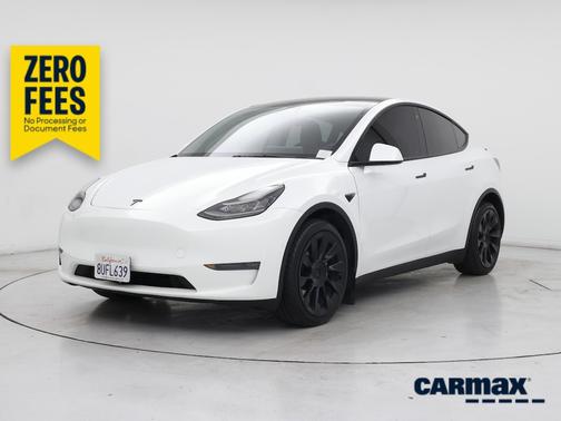 White 2021 Tesla Model Y Long Range