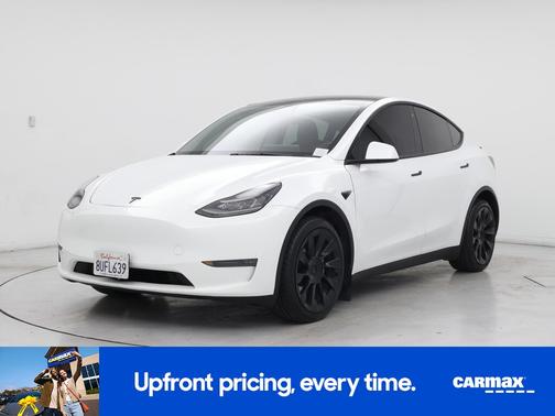 White 2021 Tesla Model Y Long Range