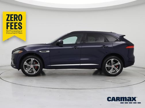 Blue 2019 Jaguar F-PACE S