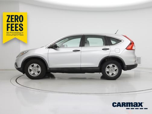 Silver 2015 Honda CR-V LX