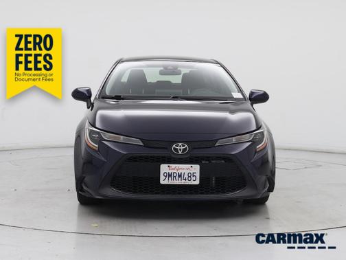 Blue 2021 Toyota Corolla LE