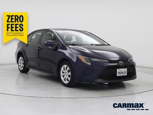 Blue 2021 Toyota Corolla LE