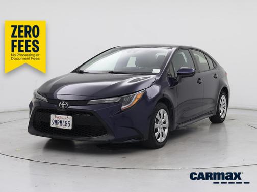 Blue 2021 Toyota Corolla LE