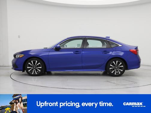 Blue 2024 Honda Civic EX