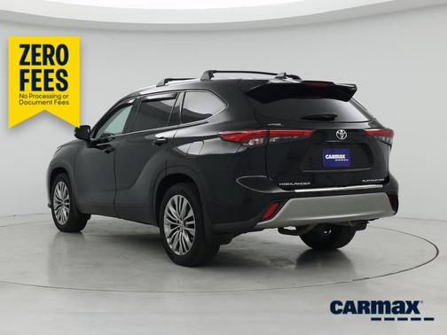 Black 2020 Toyota Highlander Platinum