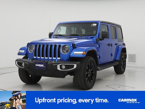 Blue 2023 Jeep Wrangler 4xe Unlimited Sahara