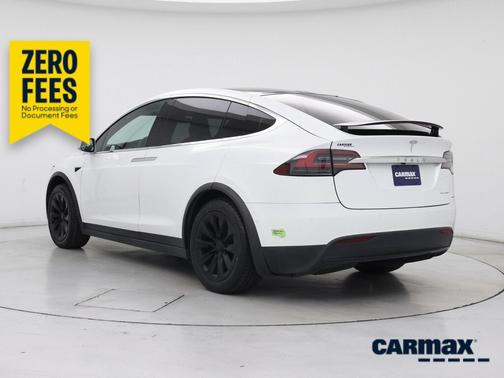 White 2019 Tesla Model X Long Range