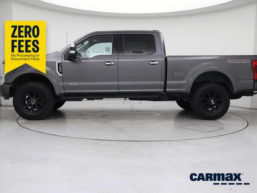 Gray 2022 Ford F-250 Platinum