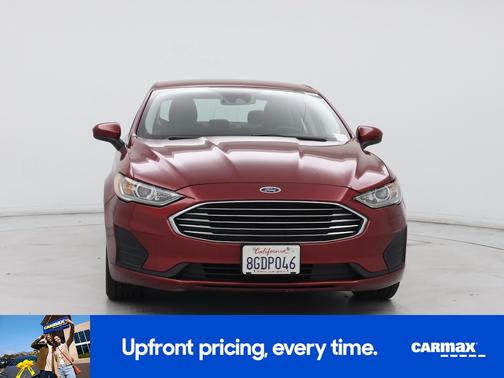 Red 2019 Ford Fusion Hybrid SE