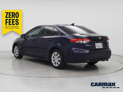 Blue 2021 Toyota Corolla LE