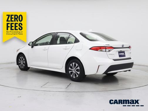 White 2022 Toyota Corolla Hybrid LE