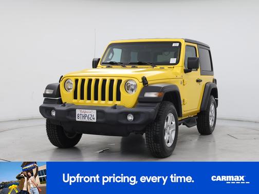 Yellow 2021 Jeep Wrangler Sport S