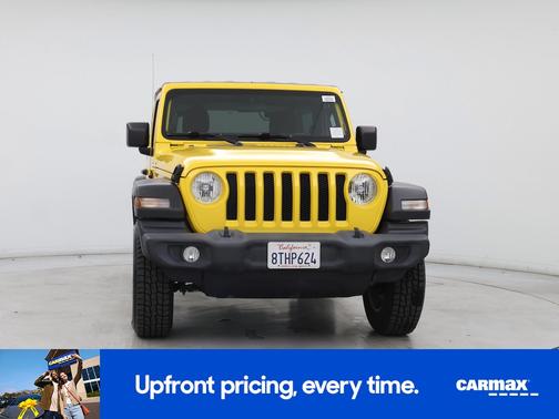 Yellow 2021 Jeep Wrangler Sport S