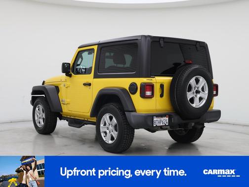 Yellow 2021 Jeep Wrangler Sport S