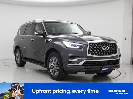 Gray 2024 INFINITI QX80 Luxe